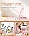 Wazzasoft for iPad 10th Generation Case with Keyboard - for iPad A16 Cases Pencil Holder 10.9 Inch Cover Women Girls Cute Girly Strawberry Unique Design Funda for Apple Tablet 10th/11th gen
