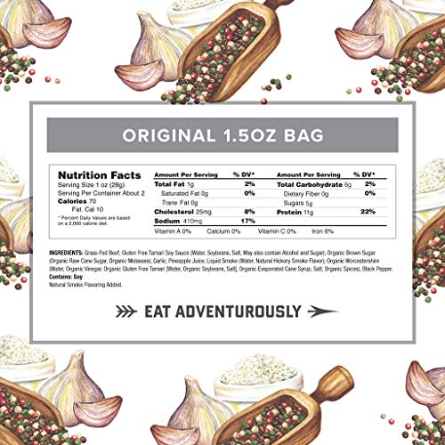 Beef And Turkey Jerky Variety Pack By Country Archer, Original, Hickory Smoke, Teriyaki, Gluten Free, 1.5 Ounce (Pack Of 12), Beef + Turkey Jerky Variety Pack #TOP3