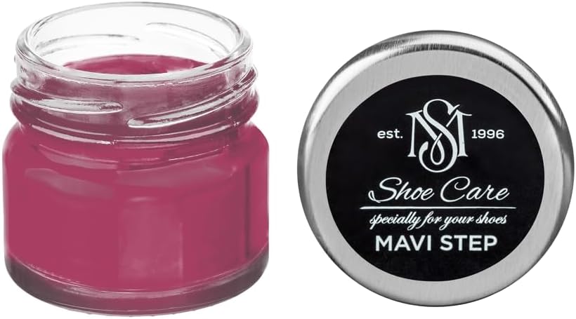 Nutritive Leather Spray - NCS S 3050-R20B Blackish Cerise - Deep Conditioning & Shoe Color Restoration for Smooth Leather by MAVI STEP - 1.70 fl oz / 50 ml