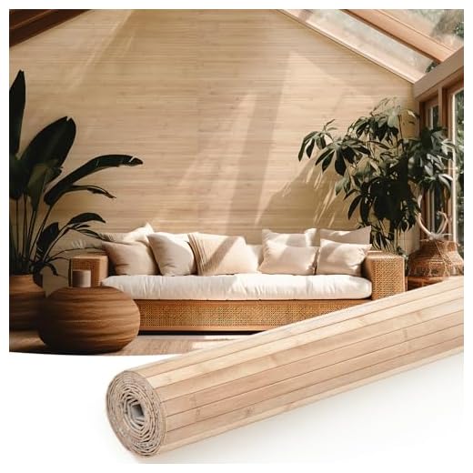 Natural Bamboo Wall Panel for Interior Decor