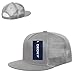 DECKY 1040-GRY Classic 5 Panel Cot. Trucker Caps, Grey