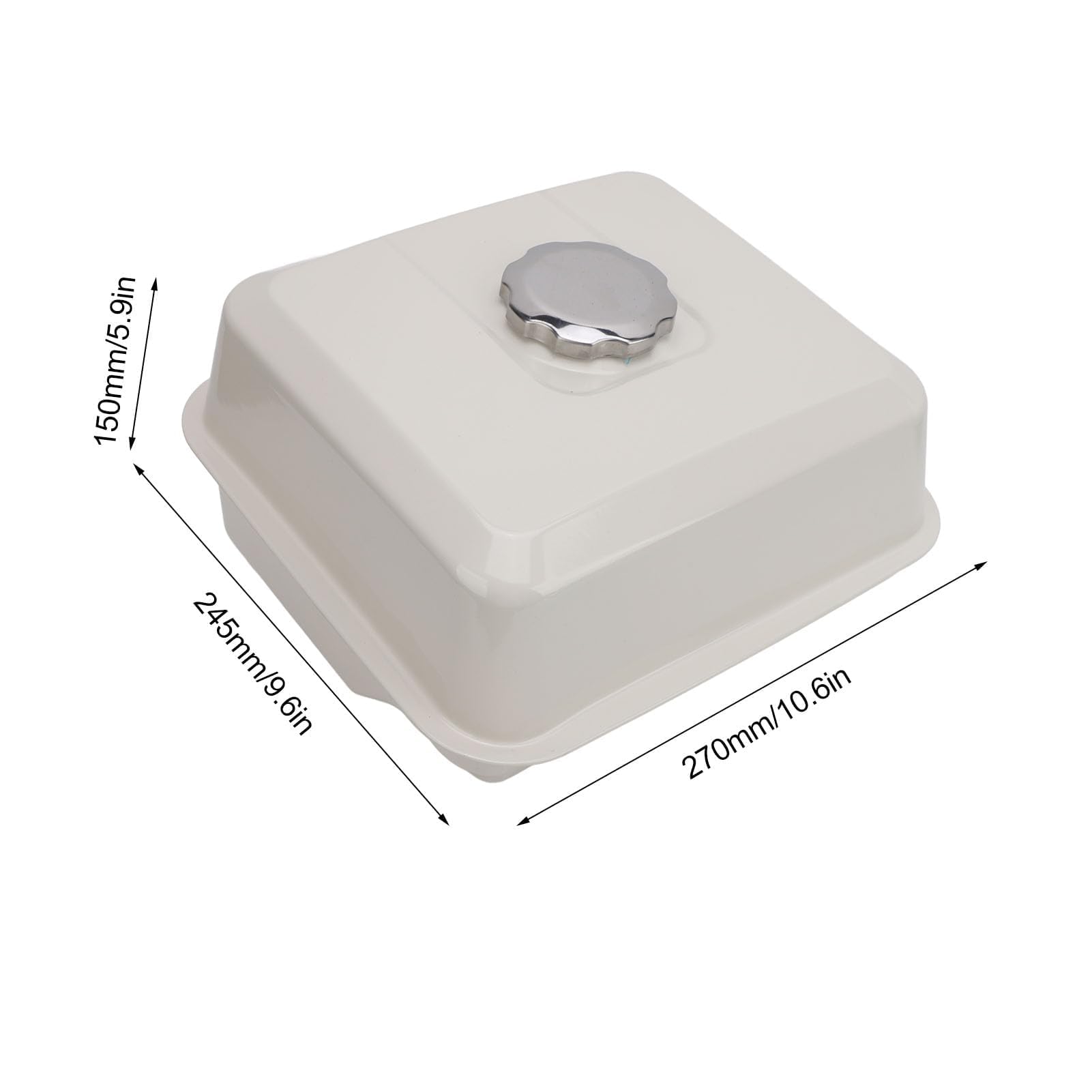 Kit de Réservoir de Carburant, 6 Pièces Réservoir de Carburant Moteur 17510 ZE2 800ZC Conteneur de Gazole de Grande capacité pour GX340 GX390 GX240 GX270