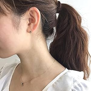 Amazon.co.jp: 【TAKE-UP】[ 誕生花ジュエリー] 8月ヒマワリピアス