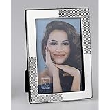  formano Bilderrahmen, Fotorahmen MODERN DOTS für 10x15cm Silber Metall