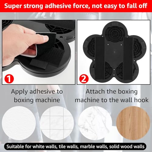 Machine de boxe musicale murale Bluetooth avec écran LED pour le sport chez soi