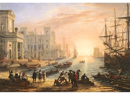 Anatolian Puzzle -Sea Port At Sunset, 2000 Piece Puzzle, #3970