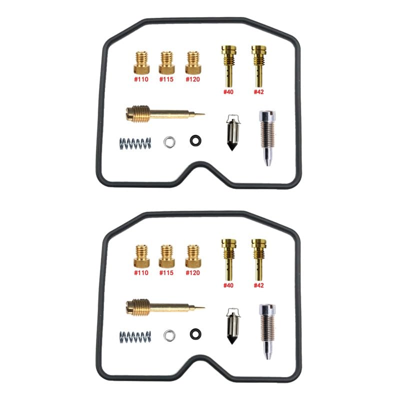 Kit réparation carburateur Bonneville 800 T100 avec gicleurs laiton pour moto de 2002 à 2006
