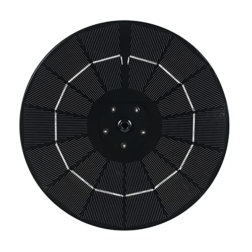 Pompe à eau solaire 3.8W submersible avec éclairage LED et jet d'eau