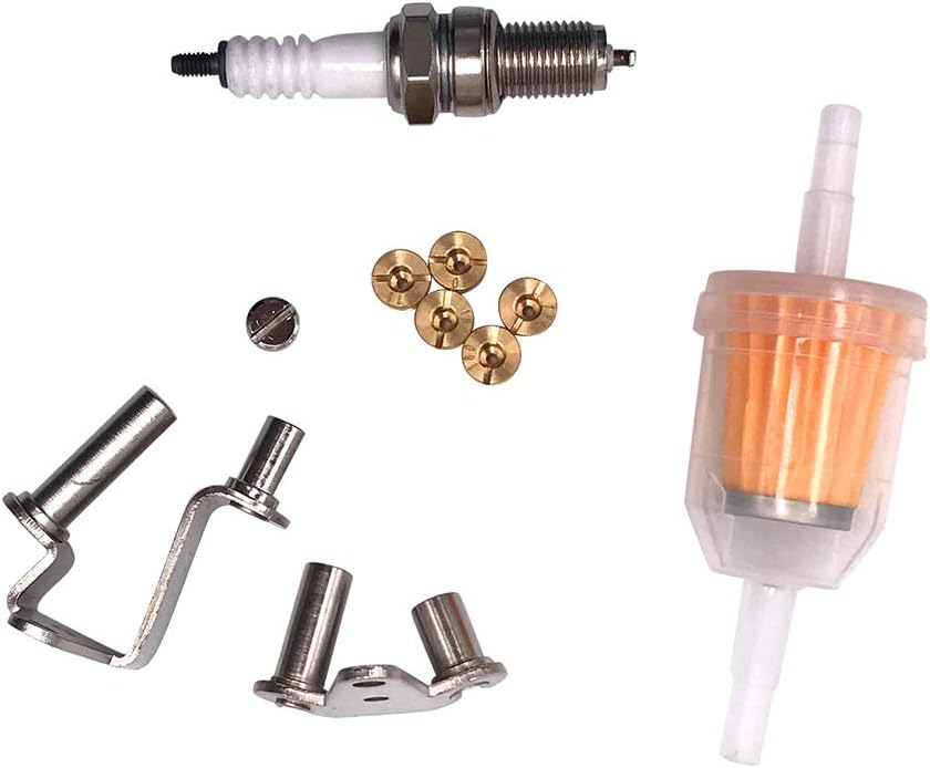 New Super E Carburetor for HD Big Twin & Sportster Shorty Carb Super E 11-0420 with Fuel Filter and Spark Plug