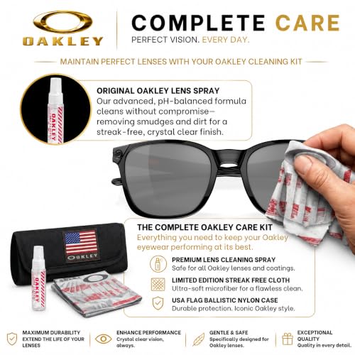 Image of Oakley OJECTOR OO9018 Rectangle Shape Sunglasses With Official Eyewear Kit