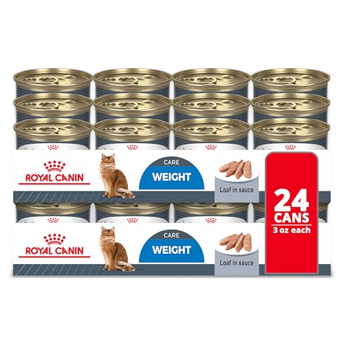 Royal Canin Feline Care Nutrition Weight Care Adult Loaf in Sauce Cat Food, 3 oz (Pack of 24)