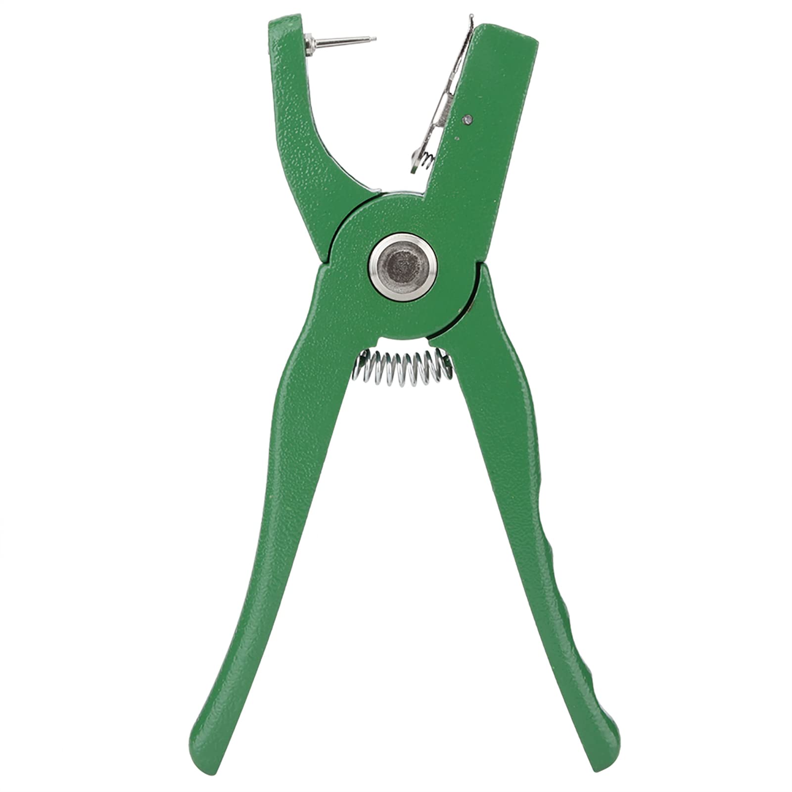 Ear Tag Plier Green Livestock Veterinary Ear Tag Plier Puncher Pig Cow Sheep Identification Tool Livestock Marking Tool for Farm Animals
