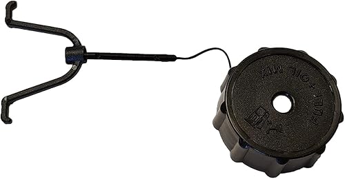 GardenPal Tapa de combustible para recortadora reemplaza Homelite OEM UP04111 A-00982-B compatible con BC3000, GST18, UT15084B, UT15084C, HBC18,