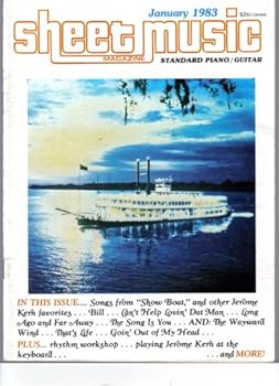 Sheet Music Magazine January 1983 - Piano/Guitar