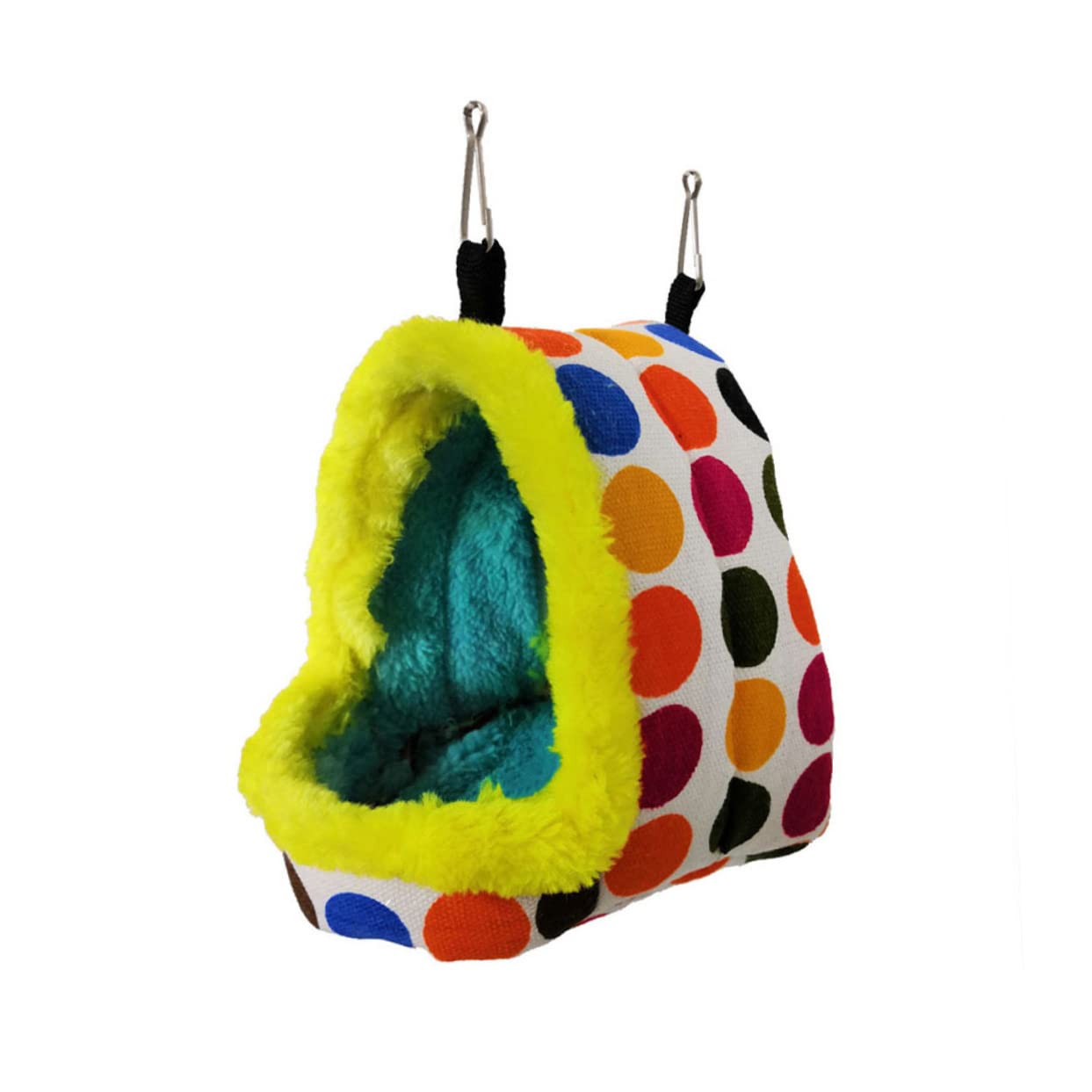 3piezas Nido De Pájaros Calido y Acogedor para Periquitos Cacatúas y Otras Aves Cama De Peluche Creativa para Invierno