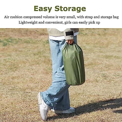 Matelas de camping double gonflable 10 cm pour tente et randonnée