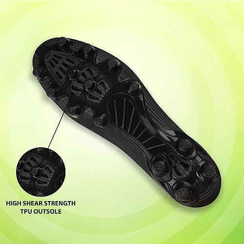 Image of Aivin First Strike Football Stud with TPU Sole with Direct Injection Molding Technology A Moulded Removable E.V.A Sockliner Light Weight Insole Pre-Molded