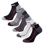 【Ideal für Sport】Ideal für sommer socken herren, sie kann als wandersocken , Laufsocken, radsocken, fußballsocken, tennissocken usw. verwendet werden. Ob drinnen, draußen, Waldwege, Straßen oder am Strand, diese Sprintsocken können Ihnen das Laufen erleichtern.