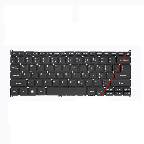 �p�\�R���L�[�{�[�h �K�p For ACER ASPIRE SF314 52G S5 371 S30 20 SF113 31 N17P2 N17P3 �m�[�g�C�������p�L�[�{�[�h ���p�� �o�b�N���C�g