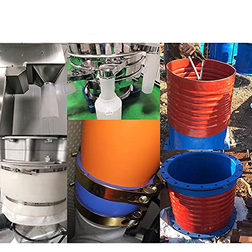Tubo de Goma de Silicona Flexible, Tubo de Silicona de Gran diámetro de 65 Metros, conexión Flexible, Junta mecánica Circular, Tubo de Caucho de Silicona(Od 54xid 50mm)