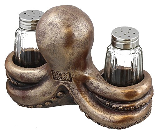 DWK Decorative Octopus Salt & Pepper Shaker Set