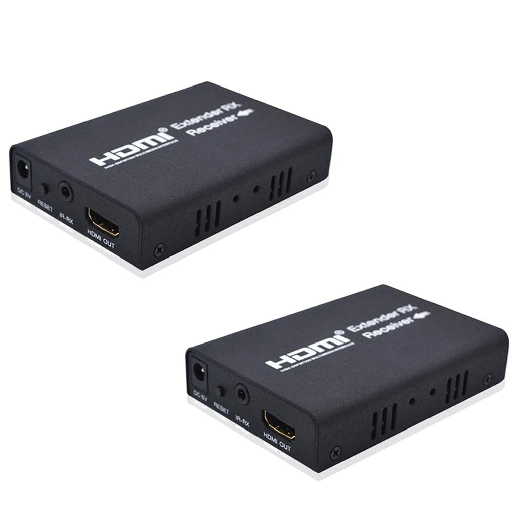 Merishopp HDMI Extender HDMI & IR up to 120m over single Cat 5e/6 cable 4k UHD 1080p|Consumer Electronics | TV Video & Home Audio | TV Video & Audio Accessories-image-45