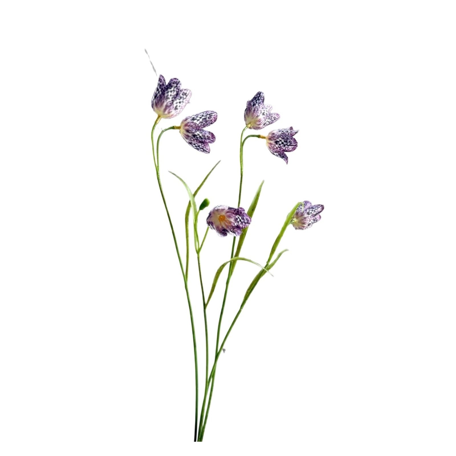 Casetlong 5Pcs Artificial Flower Bouquet Accessories Wedding Decor Home(Light purple)