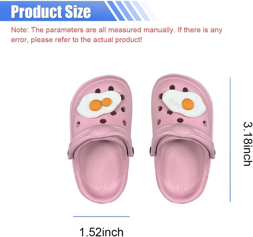2PCS Car Air Vent Outlet Clips, Cute Shoes Shape Car Air Conditioning Clip Charm, Funny Auto Interior Decoration Accessories for Men Women Present (Pink) image 2