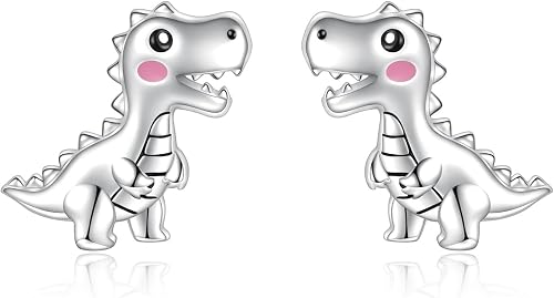 Hypoallergenic Animal Stud Earrings 925 Sterling Silver - Cute Animal Jewelry Gi