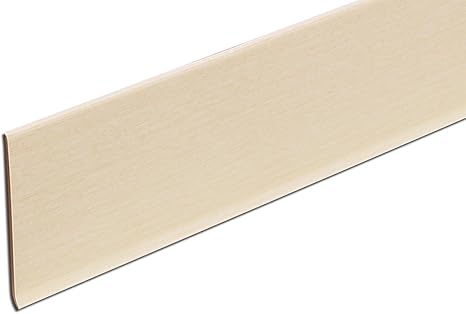 Amazon 貼るだけ簡単巾木 厚3ｍｍ 高さ60ｍｍ 長さ909ｍｍ 色 シカモア 羽目板 幅木
