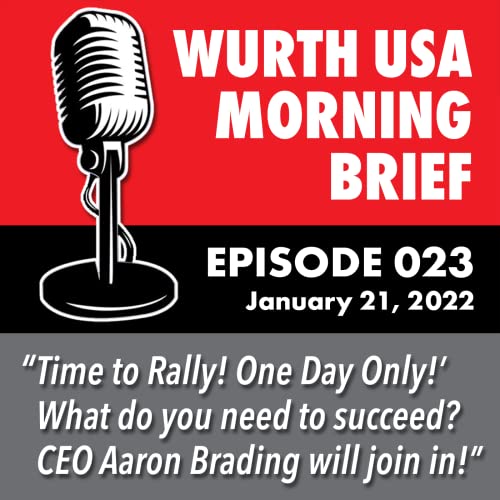 Episode 023 &ndash; Time to Rally! CEO Aaron Brading will join in! | Friday, January 21, 2022 Titelbild
