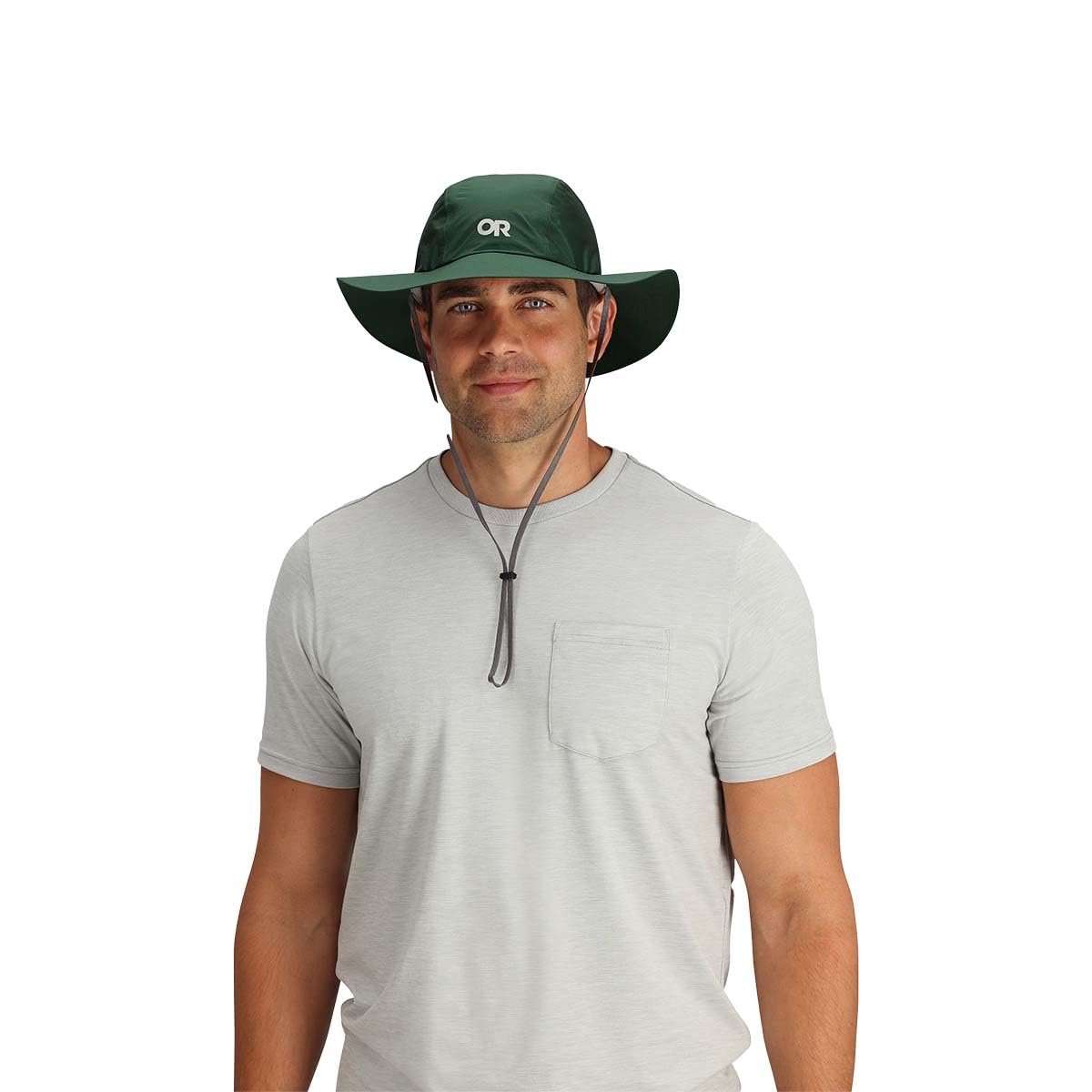 Outdoor Research Helium Rain Full Brim Hat, Grove, S/M