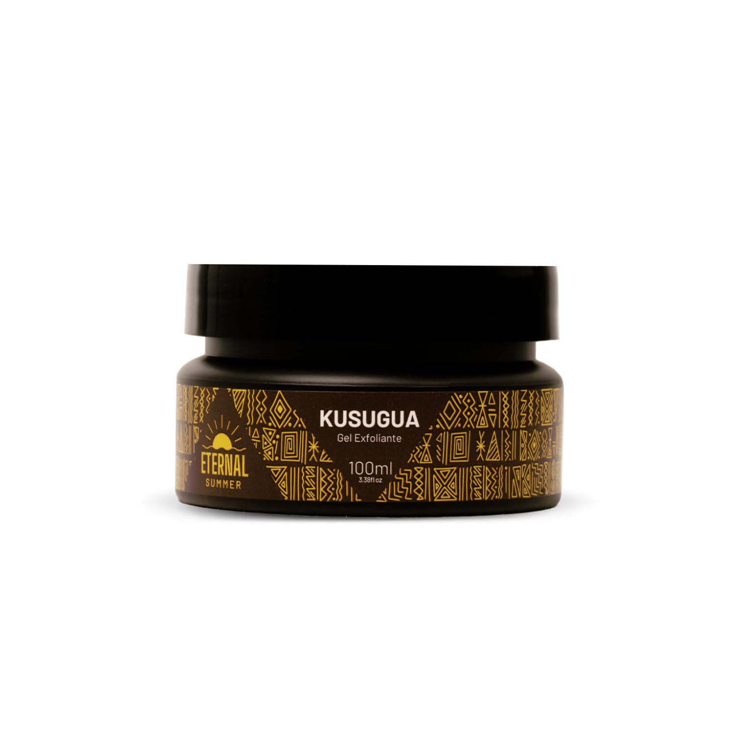 AOKlabs- KUSUGUA Gel Exfoliante, exfoliante facial y corporal natural, exfoliante limpiador de cacao con semillas de argán 100% biodegradables 100ml.