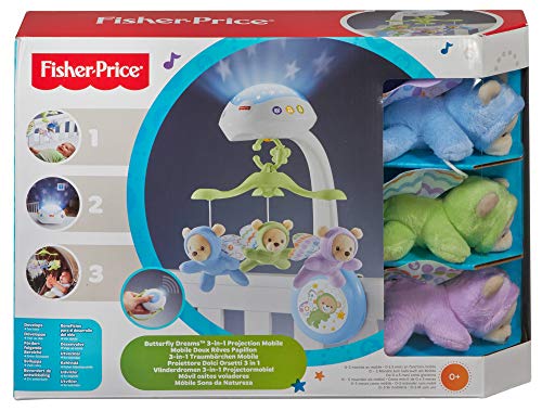 Fisher-Price CDN41, Super Móbile Ursinhos Fofinhos 3 em 1