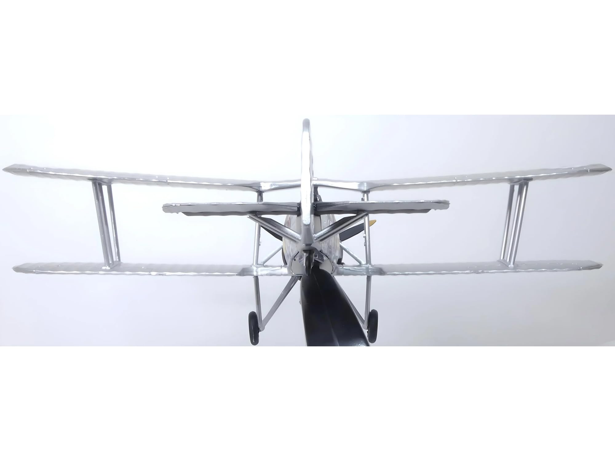 Herpa Military Model Airplane, Fairey Swordfish FAA/RN Historic Flight, RNAS Yeovilton, Scale 1:72, Model Building Airplane - Image 4