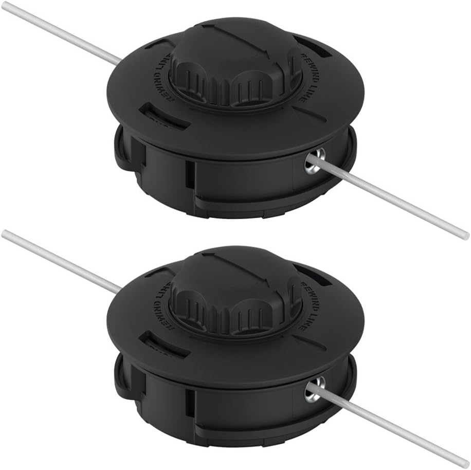 AOSOME Auto-Cut Trimmer Head Strimmer Replacement Line Spool Brush Cutter Grass Trimmer Spool