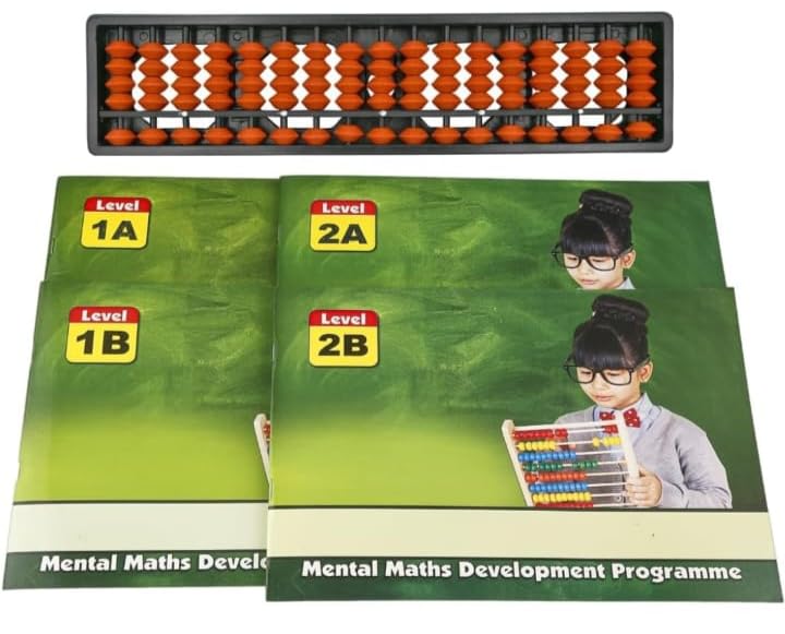 Abacus Books for Kids: Level 1A,1B and 2A,2B - Mastering Math with The 17-Rod Red Abacus Tool(Level 1A,1B and 2A,2B) (B0D8WQC4B2) Amazon Price History, Amazon Price Tracker