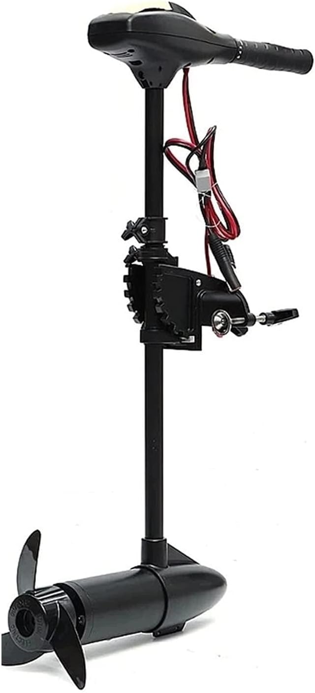 Trolling Motor,Outboard Motor, Inflatable Electric Boat Engines Fishing Boat Engine Outboard Motor Propeller Electric Trolling Motor Engine for Kayak, Inflatable Fishing Boats