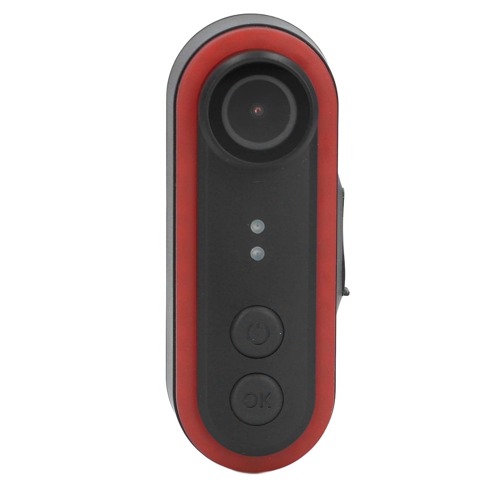 Bike Rear View Camera with Tail Light, 6 Lighting Modes, Continuous Recording, Vehicle Detection, for Road Cyclists