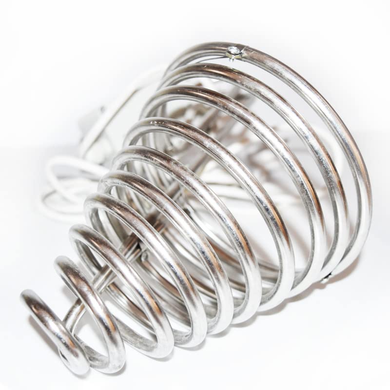 Filtro de calefacción de 17 cm de diámetro, espiral de calefacción, 550 W, cónico para calentar mieles y decantar partículas de cera y cristales, calidad apicultor