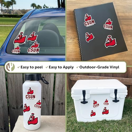Autocollant vinyle California State University Northridge pour PC et gourde