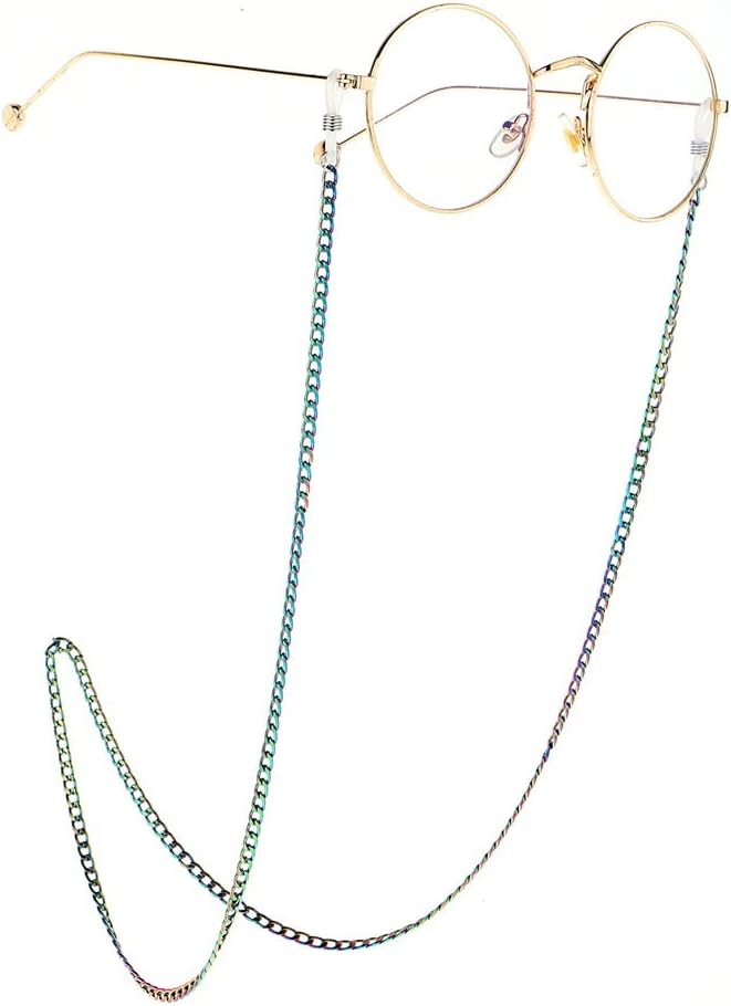 Colorful Eyeglass Chain Bead Clip Is Not Easy To Fade Fashion Anti-loss