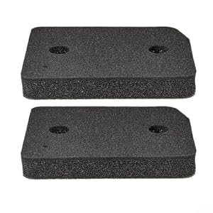 2er Set Ersatzfilter für Miele T1 Trockner Waschbar Schwarz