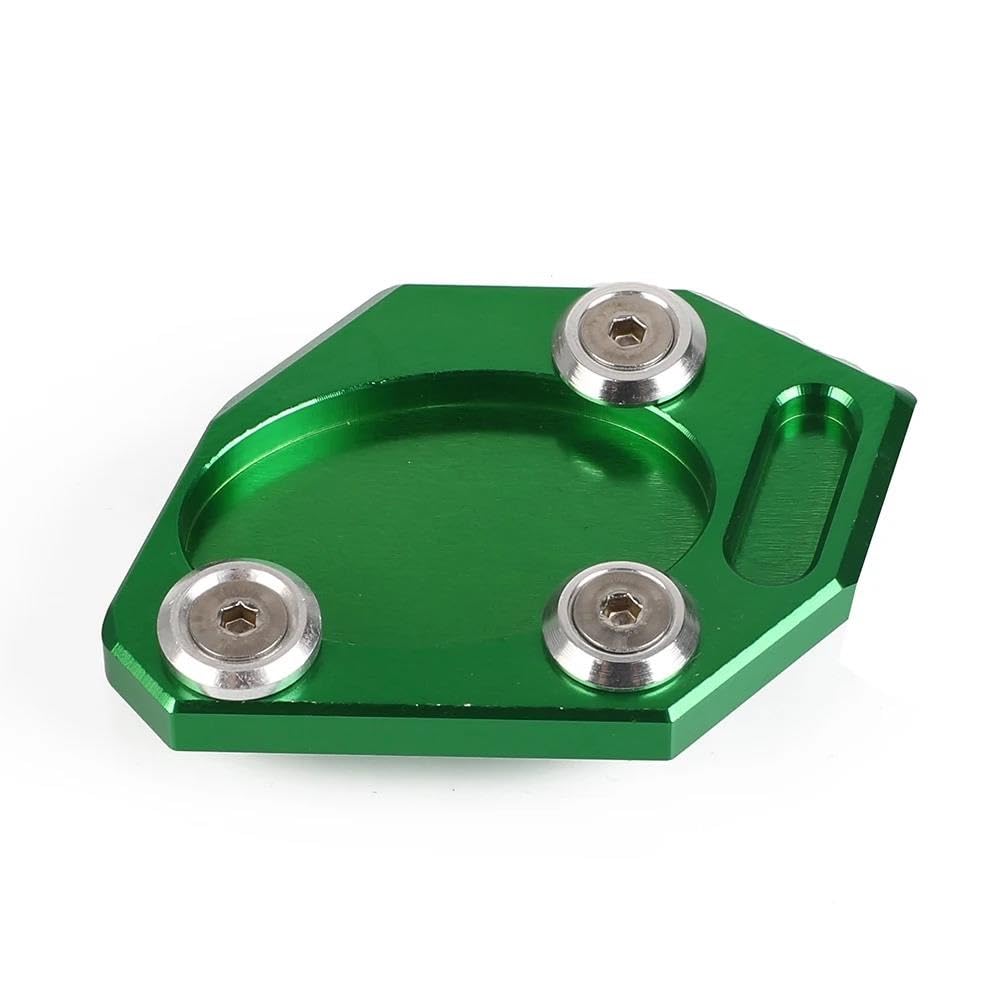 Béquille de moto Kawasaki Z800 extension pour éviter la chute sur goudron chaud