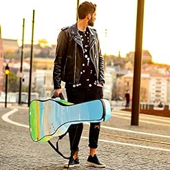 Housse de transport étanche pour guitare avec bandoulière réglable Motif paysage naturel, Multicolore 01., 42.9×16.9×4.7… - Les Beatles, Paul McCartney, John Lennon, RIngo Starr, George Harrison Housse de transport étanche pour guitare avec bandoulière réglable Motif paysage naturel, Multicolore 01., 42.9x16.9x4.7… – Image 6