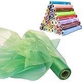 Occasion : parfait pour toute occasion, qu'il s'agisse d'un mariage, d'une fête, de Noël ou d'un anniversaire, ce tissu organza est élégant et polyvalent.
