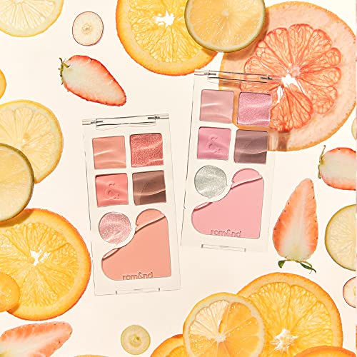 rom&nd BARE LAYER PALETTE, 01 Apricot Mood, 02 Strawberry Mood, 114 g (Pack of 1) - Image 4