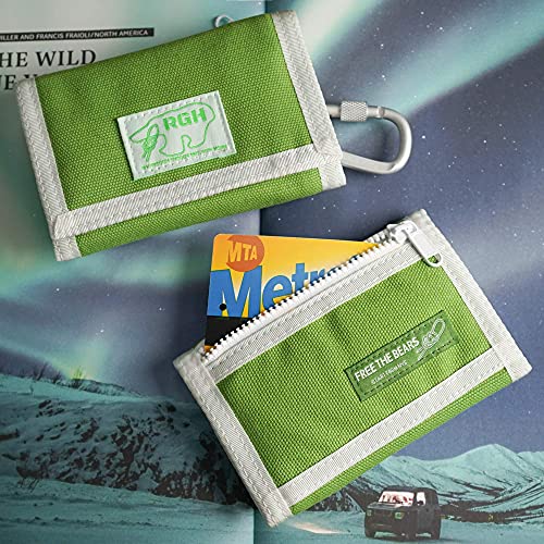 Rough Enough Kids Wallet For Teen Boys Neck Lanyand Wallet With Keychain Green #TOP5