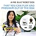 Petoi Robot Dog Bittle Robotics Kit (Pre-Assembled) | App Control Quadruped Smart Robot | Open Source Coding Robot Kit for STEM & Robotics Education for Programmer, Developers, Geeks, & Students