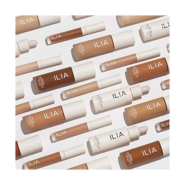 ILIA-Natural-True-Skin-Serum-Concealer-Cruelty-Free-Vegan-Clean-Beauty-Yucca-SC2 ILIA - True Skin Serum Concealer | Non-Comedogenic, Cruelty-Free, Vegan, Safe For Sensitive Skin, Reduces Appearance of Dark Circles + Blemishes (Yucca SC2, 0.16 oz | 5 ml)
